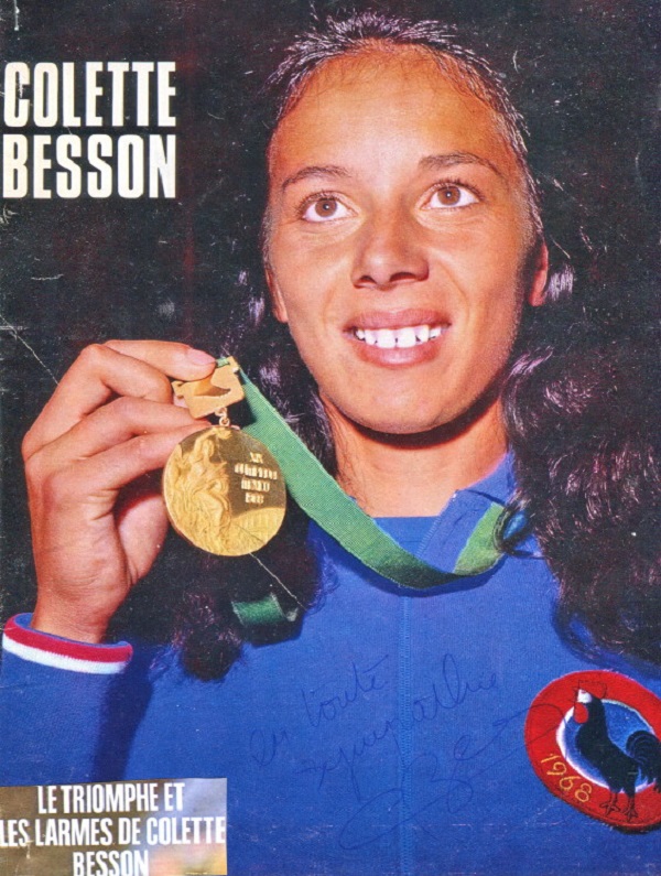 Colette Besson, médaillée d'or