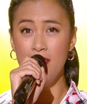 Alice Nguyen dans The Voice