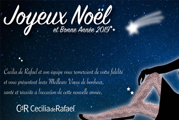 Bonne année 2019 de la part de Cecilia de Rafael