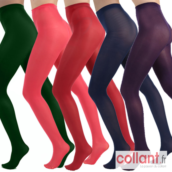 collant couleur or